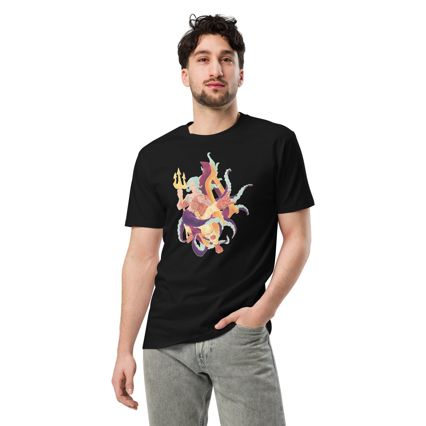"Diver Meets Dive or Die Chic" Premium T Shirt