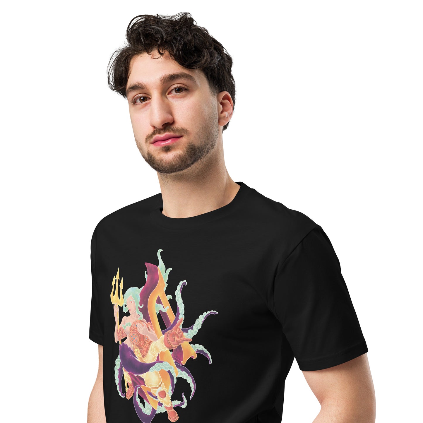 "Diver Meets Dive or Die Chic" Premium T Shirt