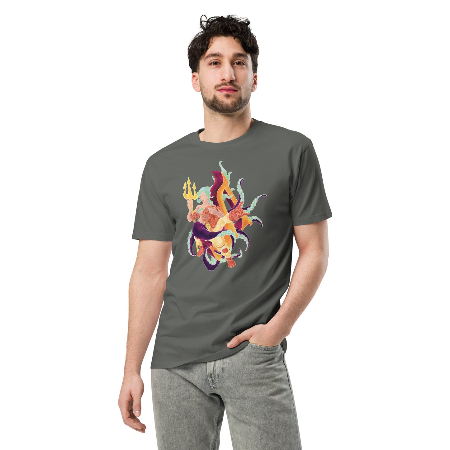 "Diver Meets Dive or Die Chic" Premium T Shirt