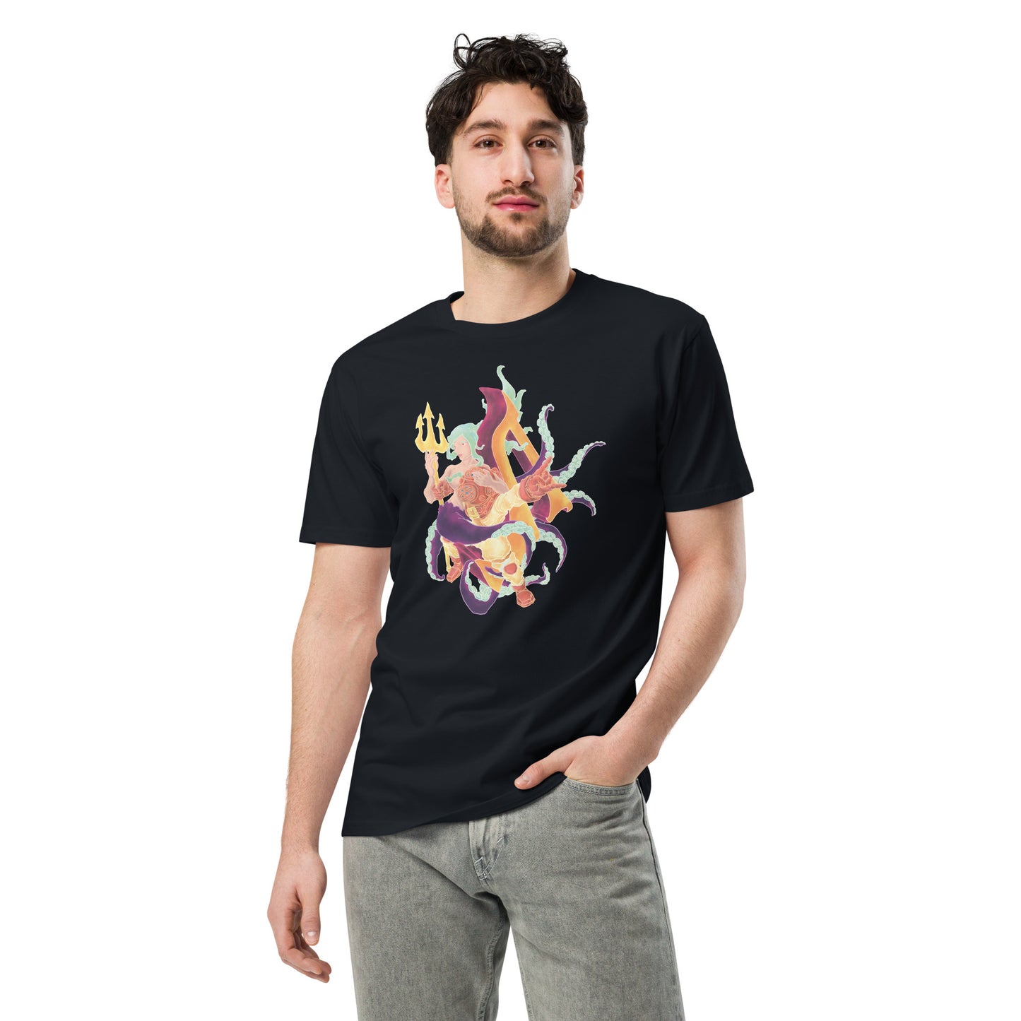 "Diver Meets Dive or Die Chic" Premium T Shirt