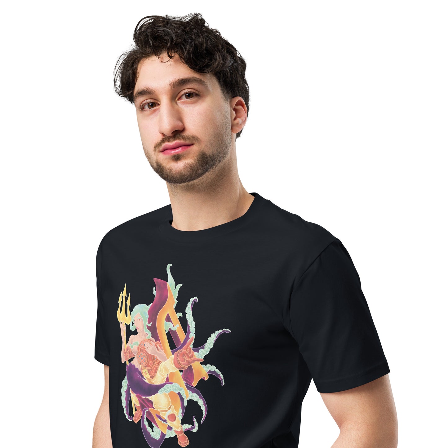 "Diver Meets Dive or Die Chic" Premium T Shirt