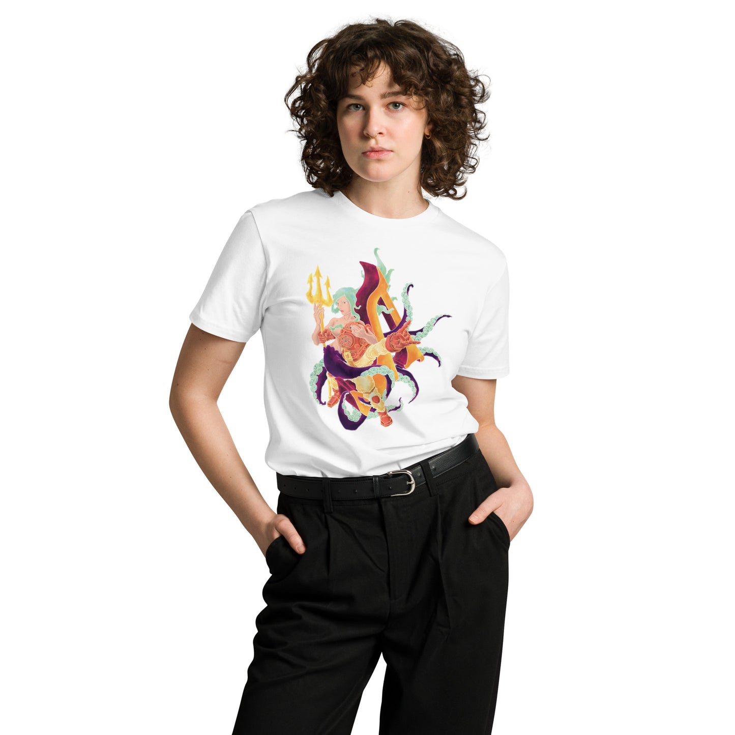 "Diver Meets Dive or Die Chic" Premium T Shirt