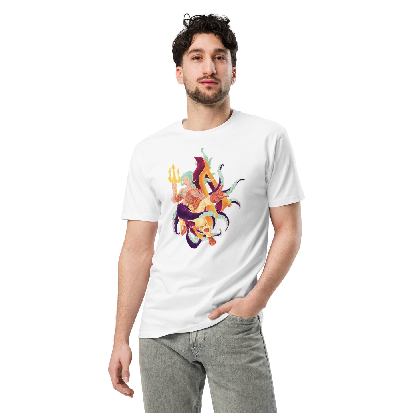 "Diver Meets Dive or Die Chic" Premium T Shirt
