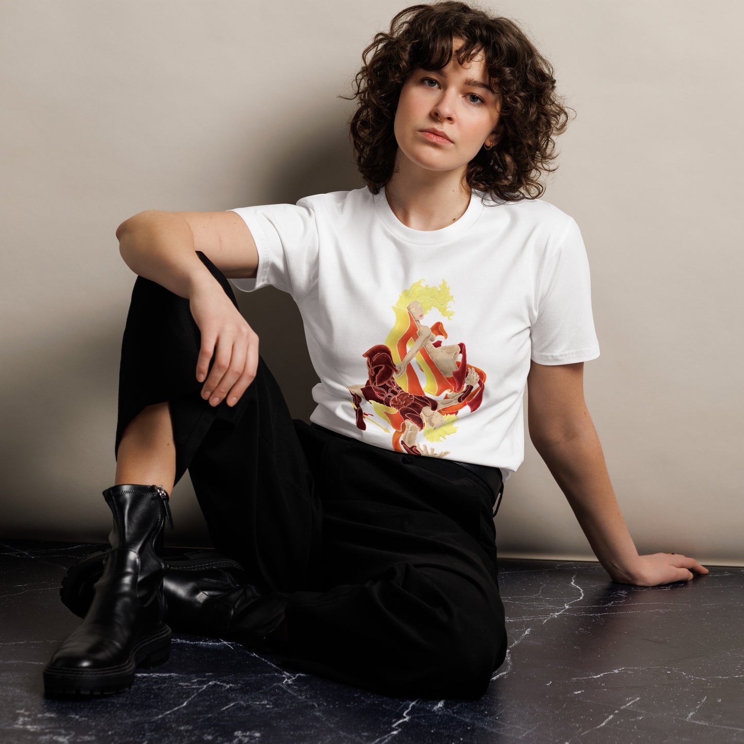 "Achilles and Briseis" Premium T Shirt