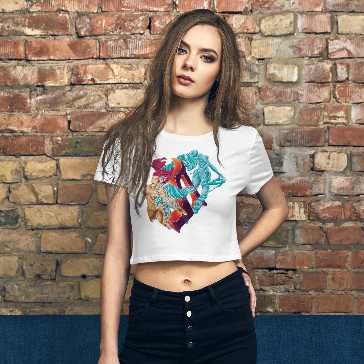 "Astral Projection" Women’s Crop Tee