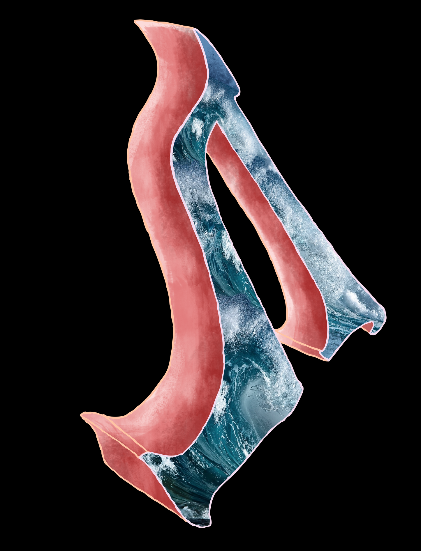 "Deep Dive" Back Print Edition