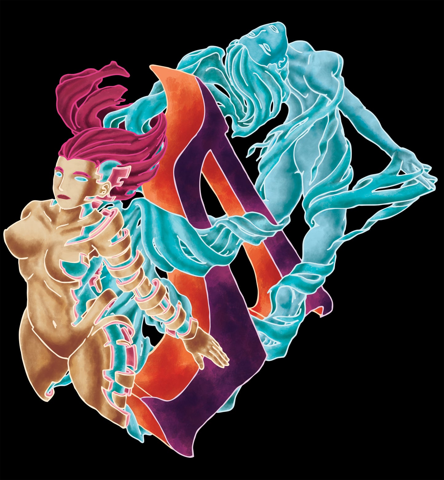 "Astral Projection" Back Print Edition