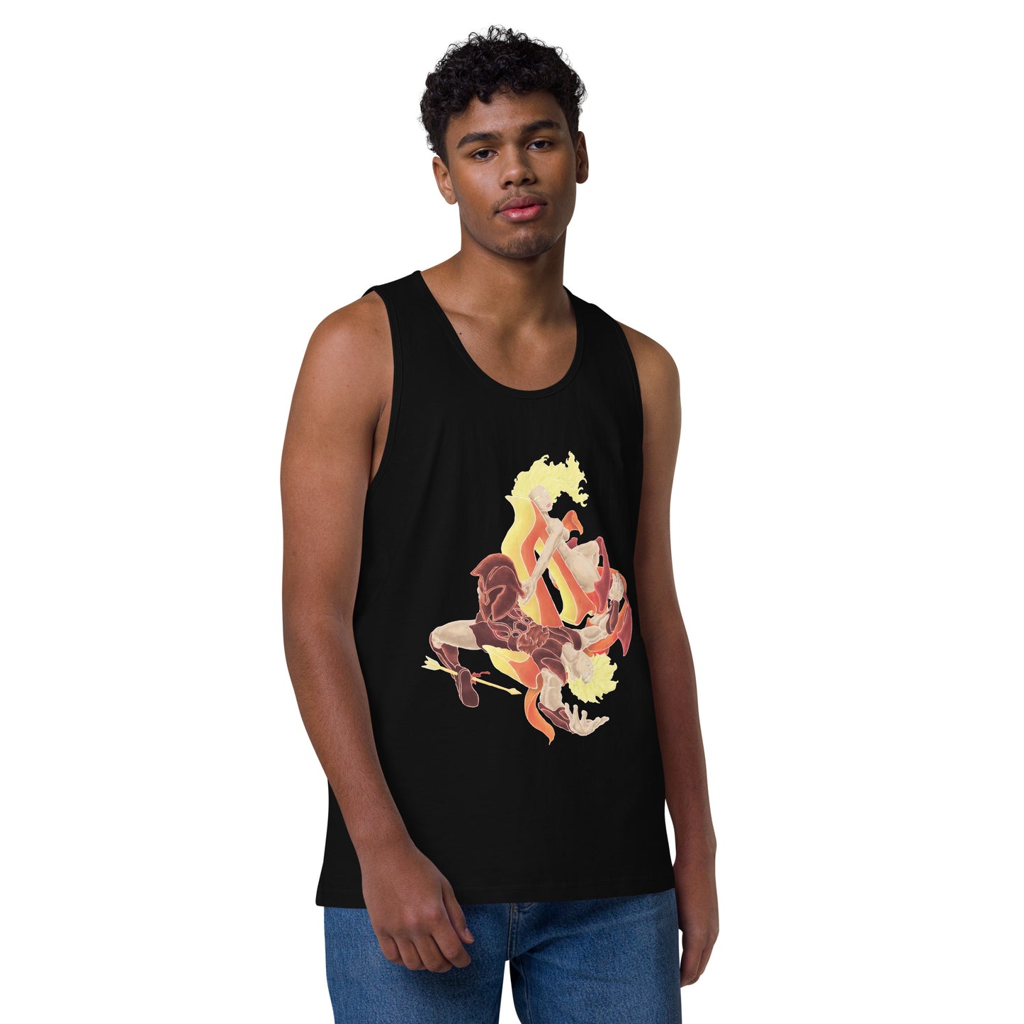 "Achilles and Briseis" Premium Tank Top