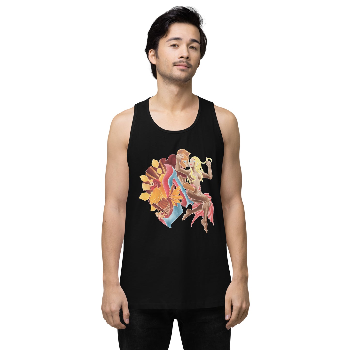 "Ares and Aphrodite" Premium Tank Top