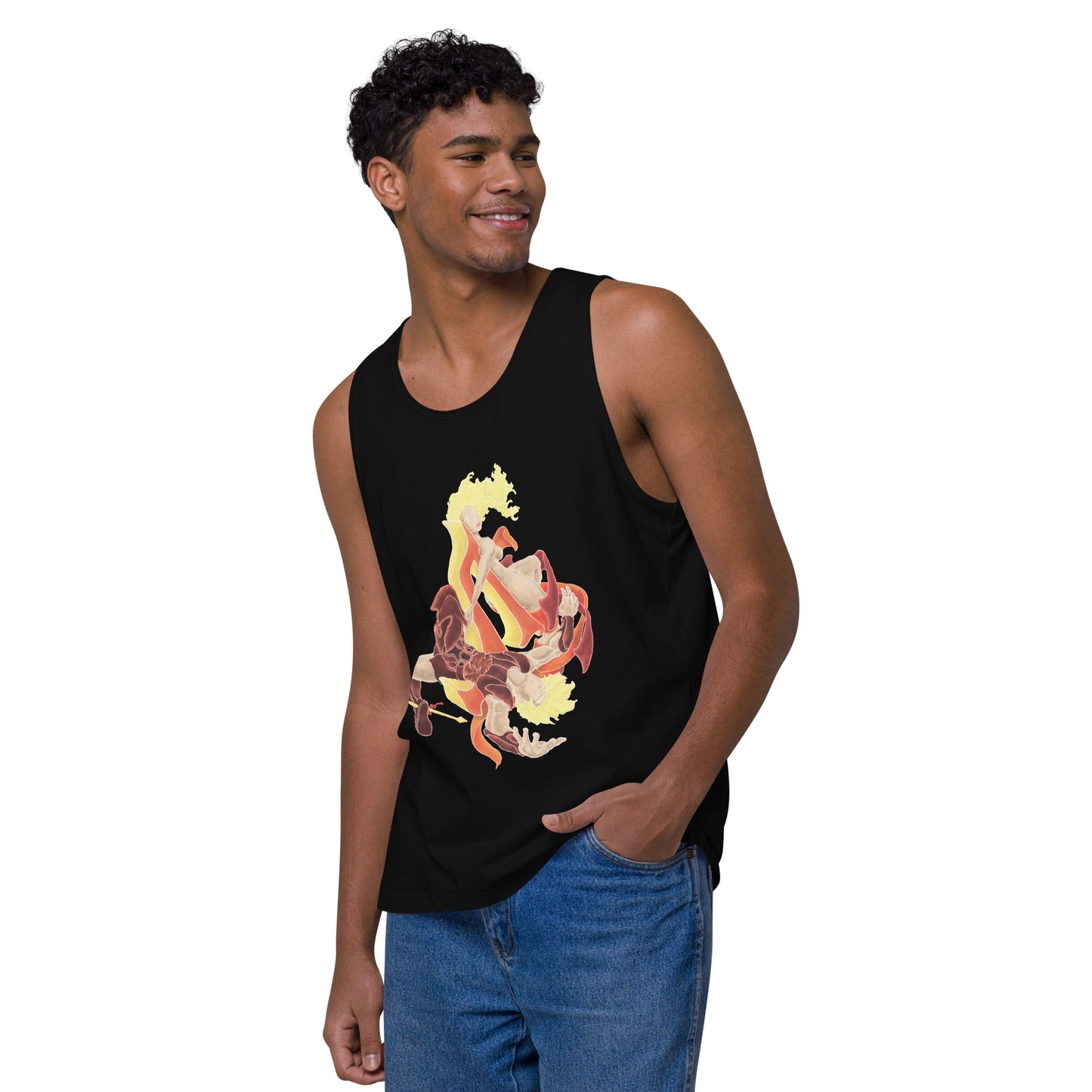 "Achilles and Briseis" Premium Tank Top