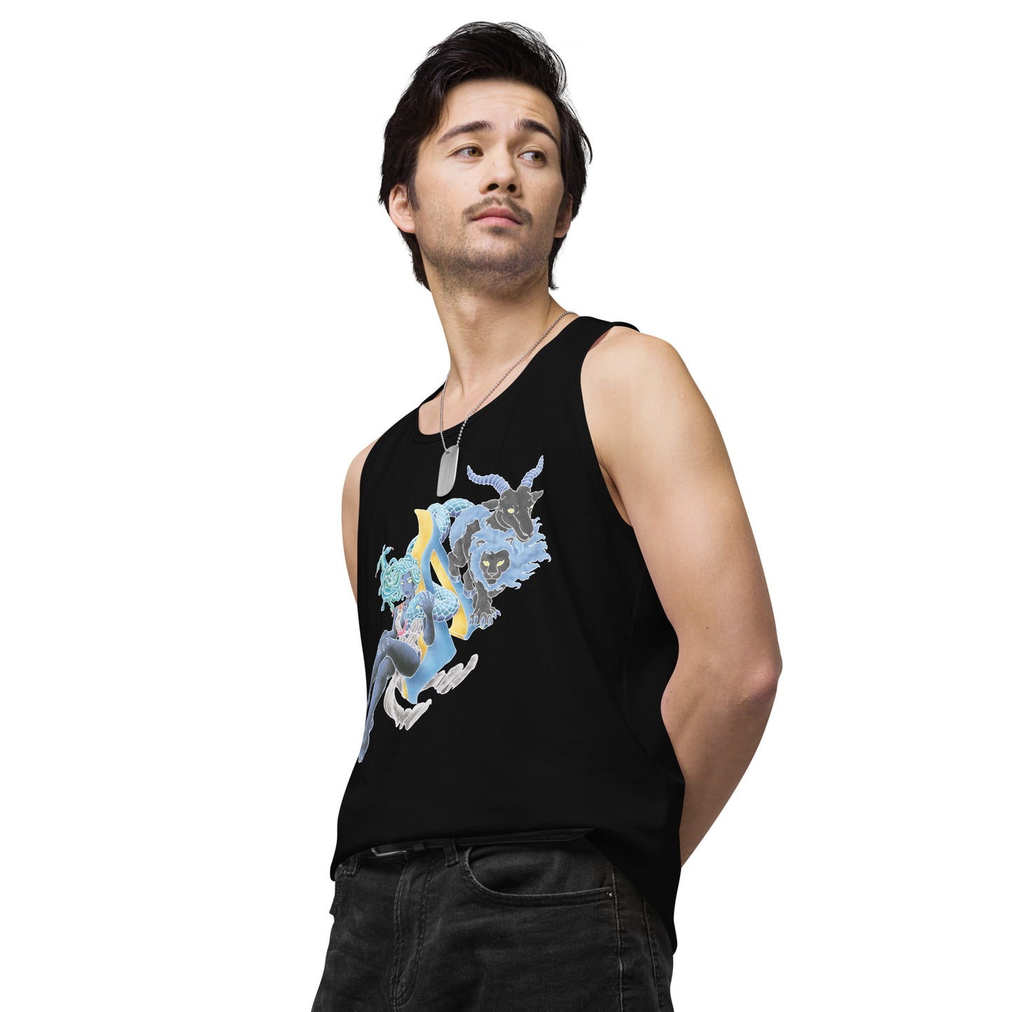 "Medusa and Chimera" Premium Tank Top