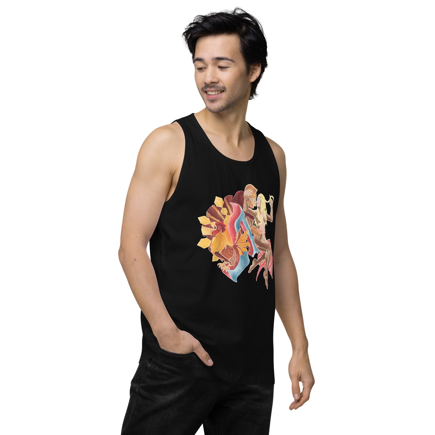 "Ares and Aphrodite" Premium Tank Top