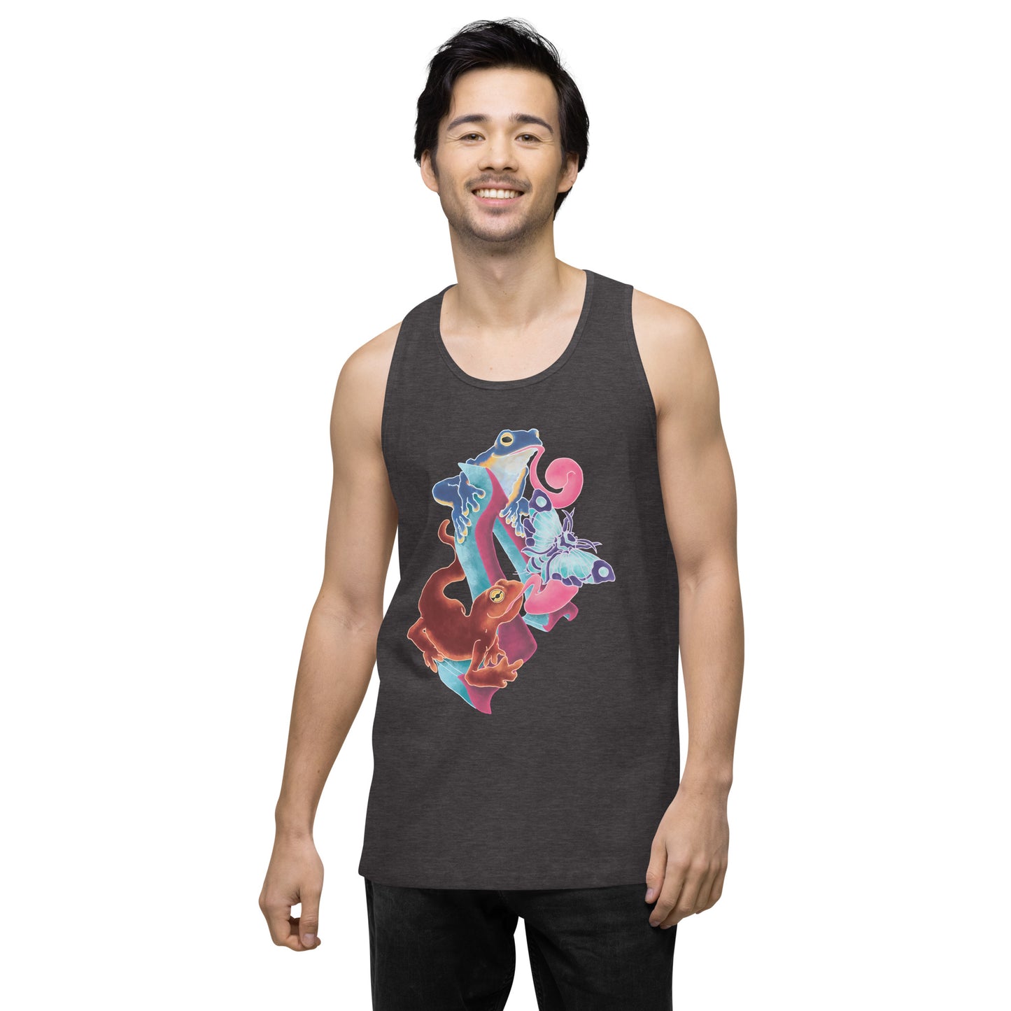 "Amphibian Party" Premium tank top