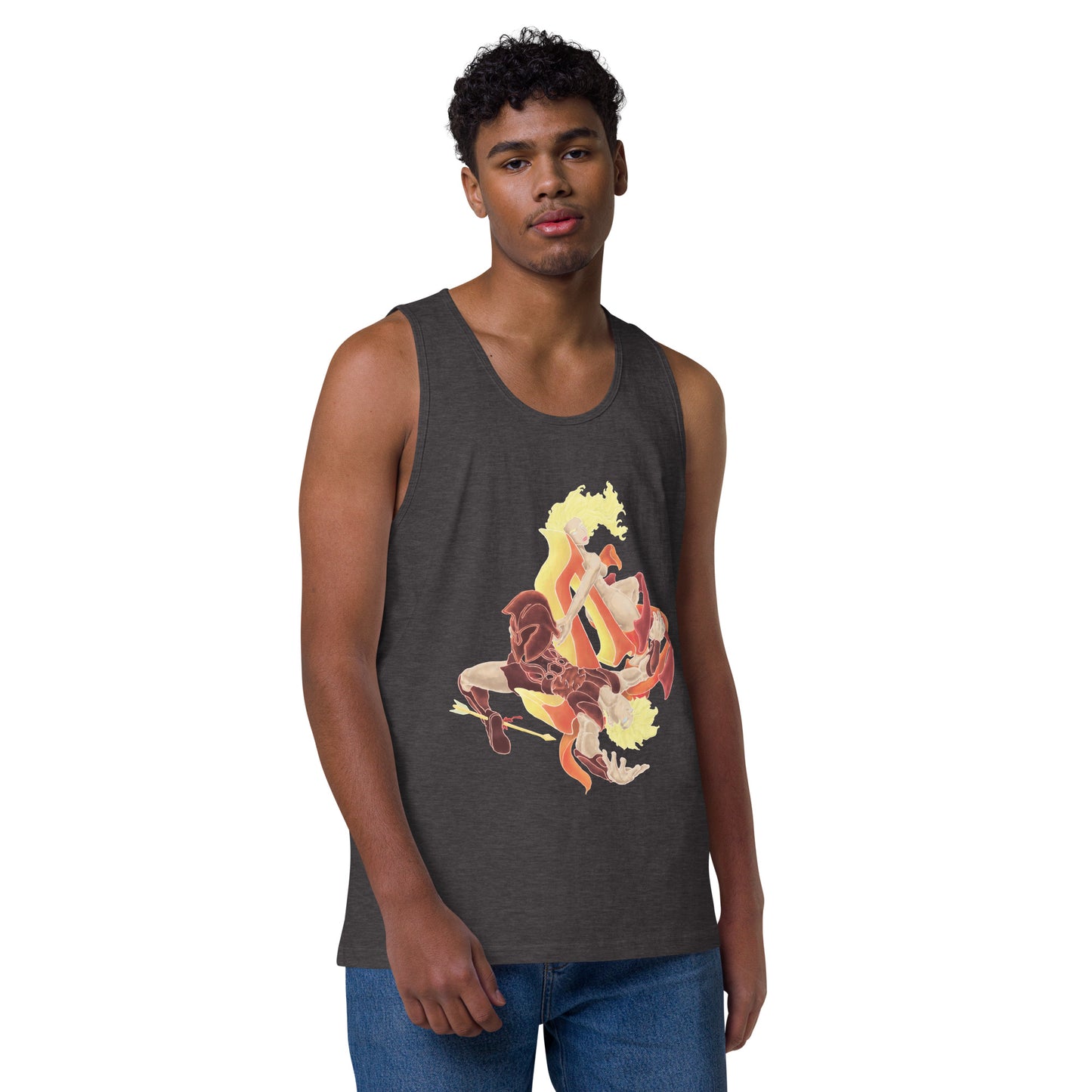 "Achilles and Briseis" Premium Tank Top