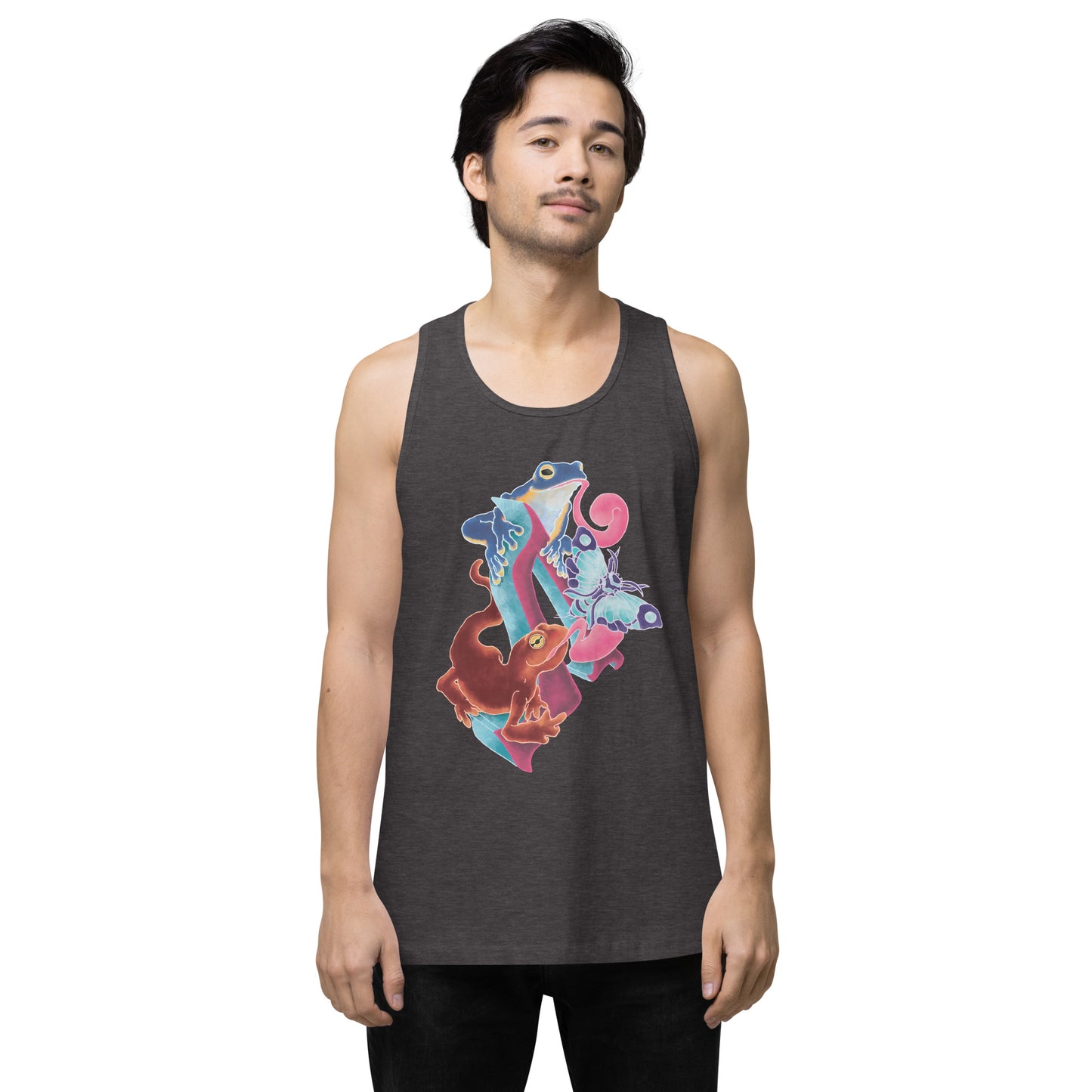 "Amphibian Party" Premium tank top