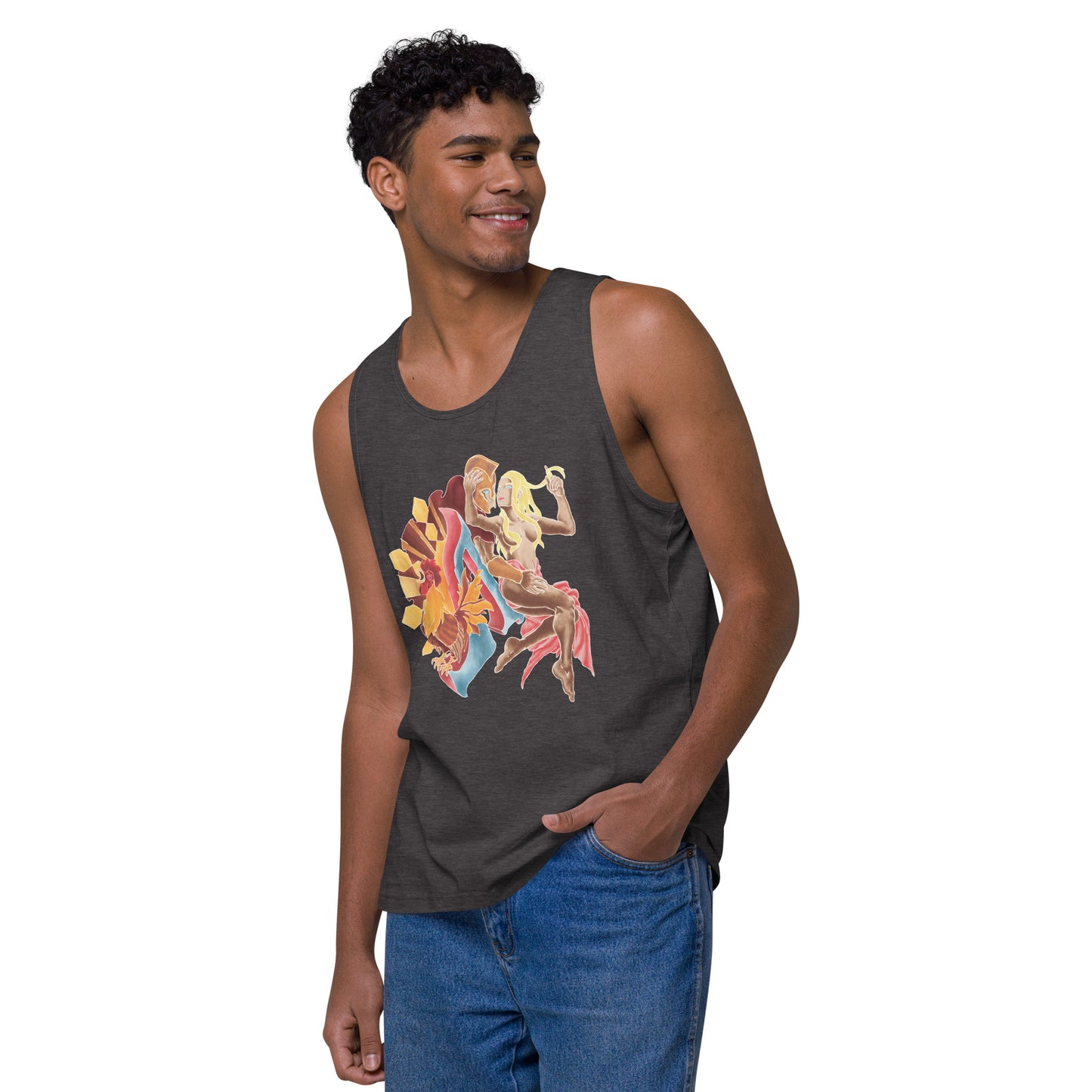 "Ares and Aphrodite" Premium Tank Top