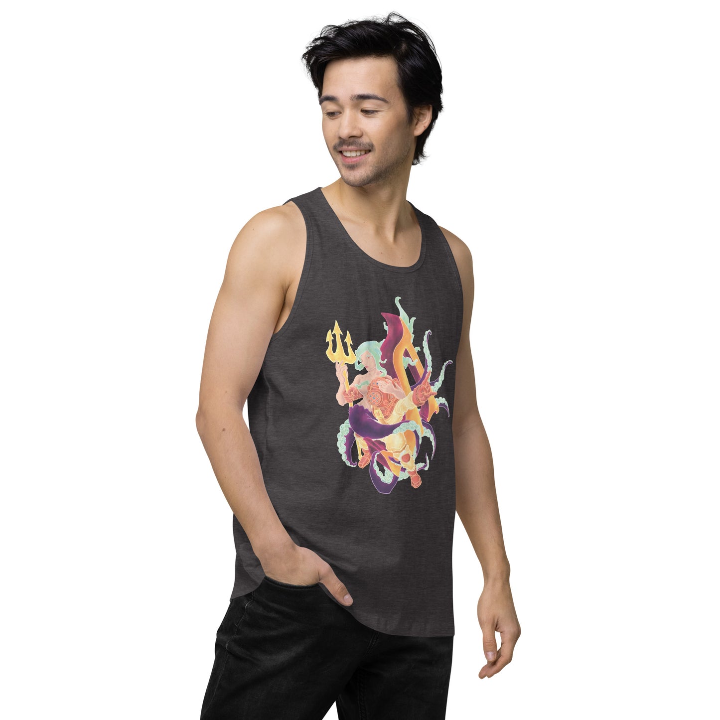 "Diver Meets Dive or Die Chic" Premium Tank Top