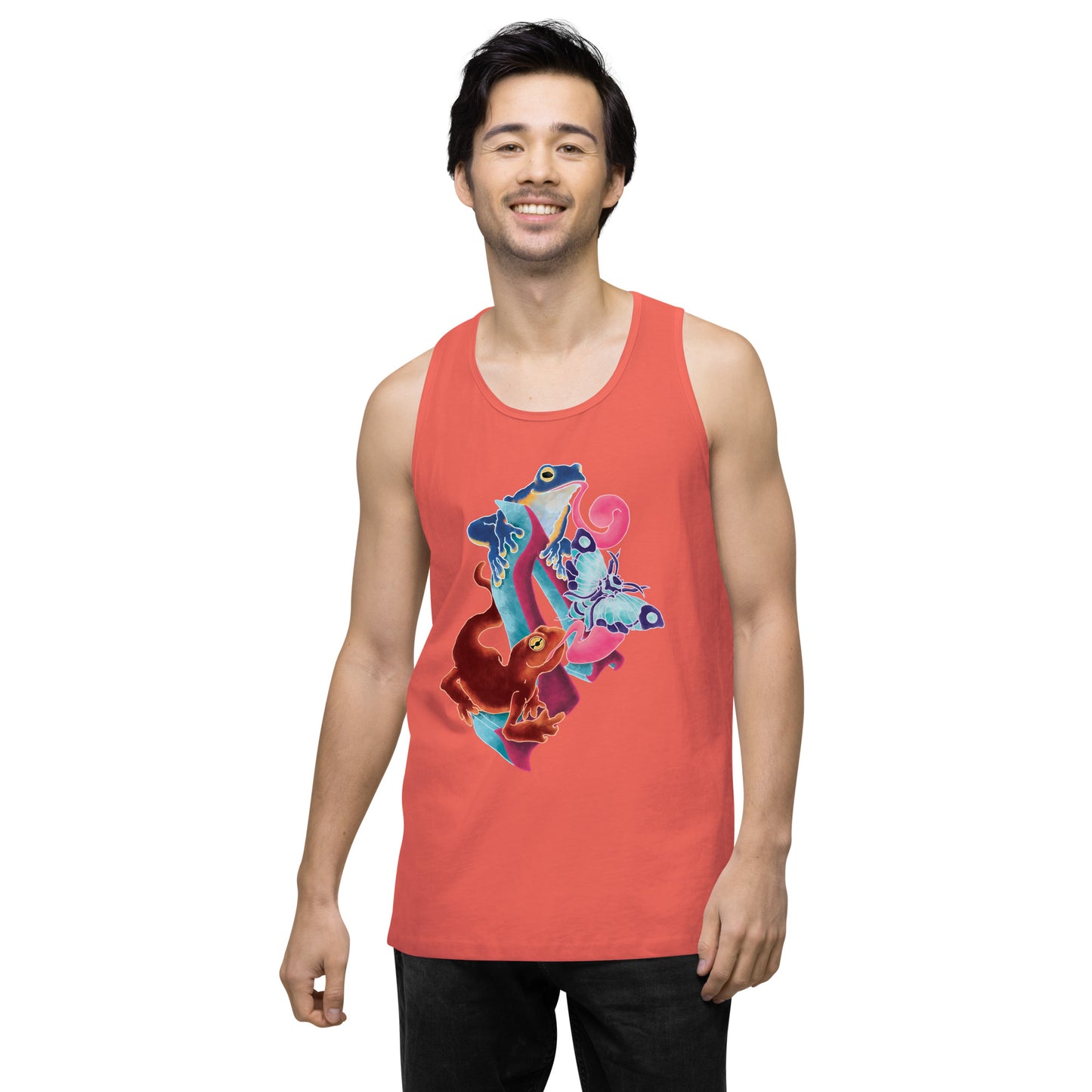 "Amphibian Party" Premium tank top