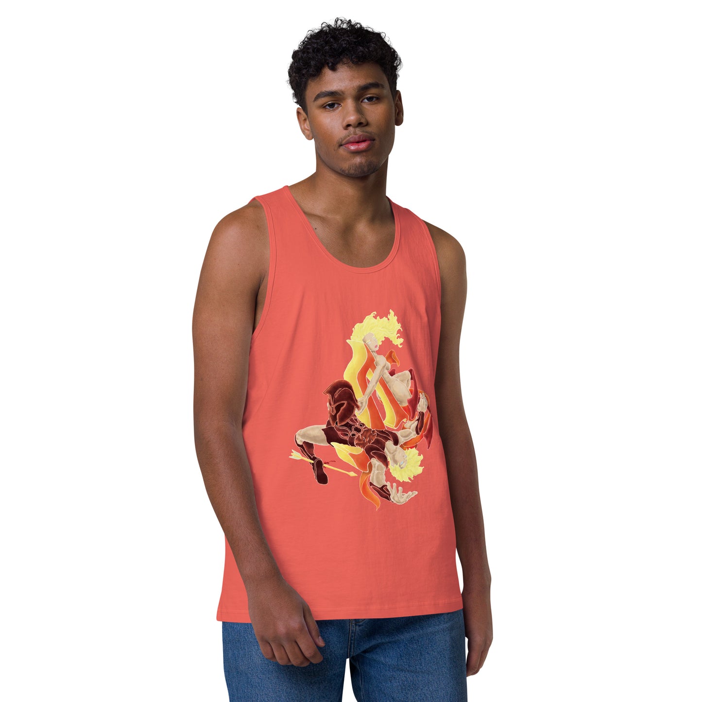 "Achilles and Briseis" Premium Tank Top