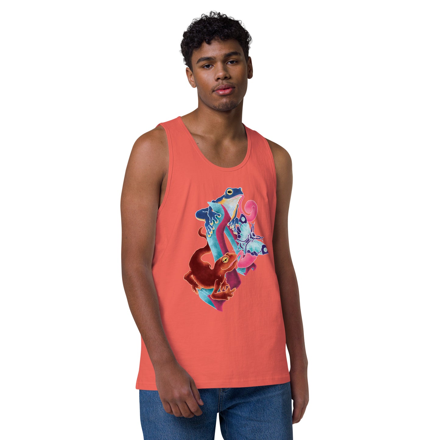 "Amphibian Party" Premium tank top