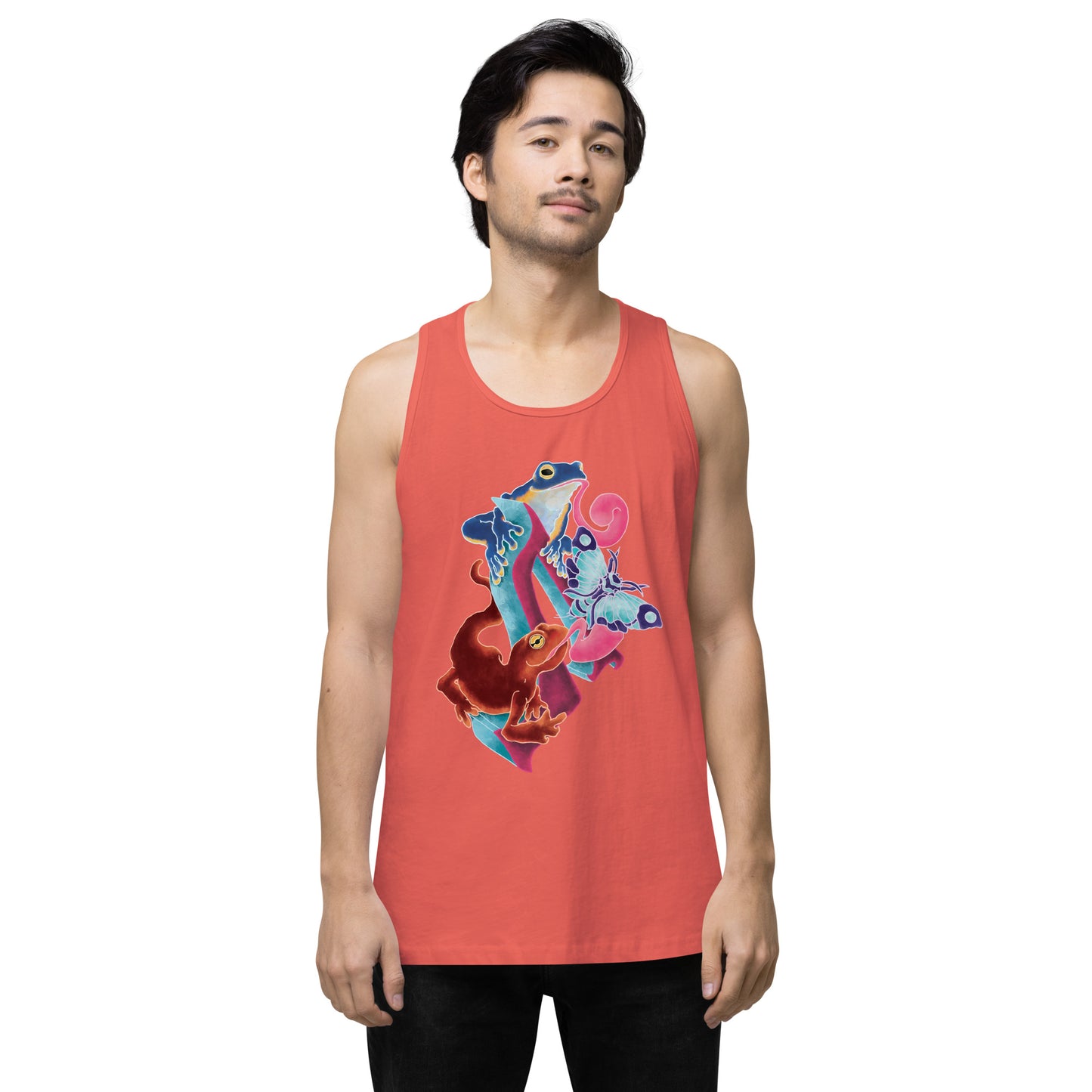 "Amphibian Party" Premium tank top