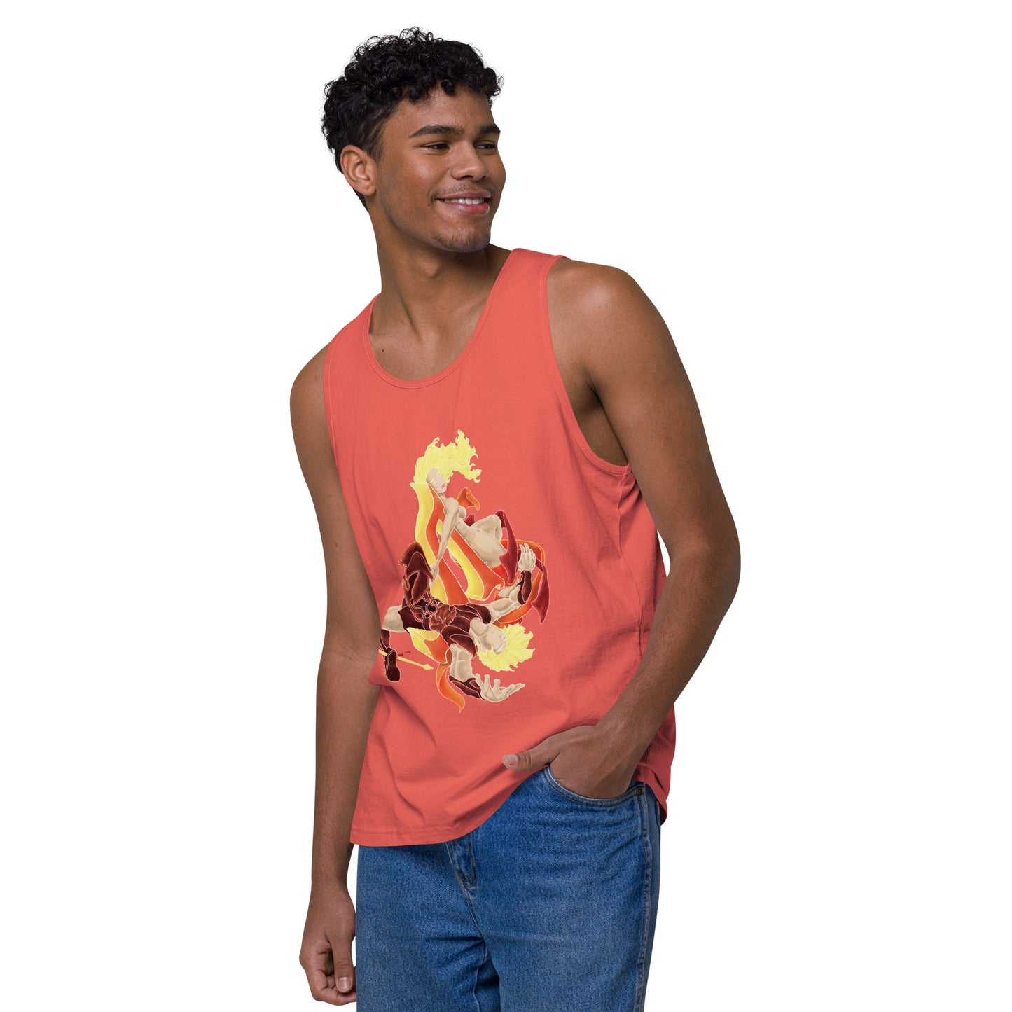 "Achilles and Briseis" Premium Tank Top