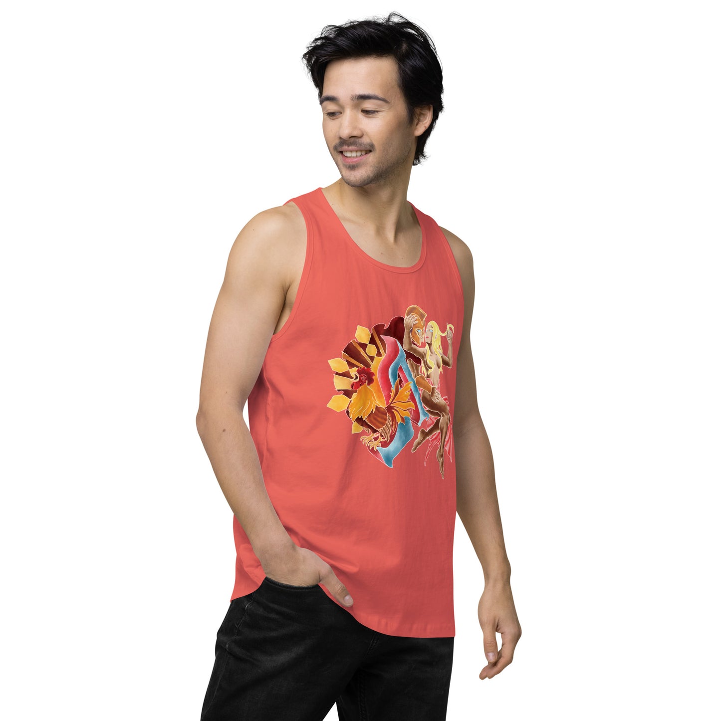 "Ares and Aphrodite" Premium Tank Top