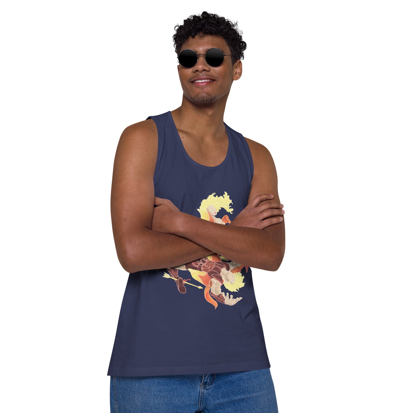 "Achilles and Briseis" Premium Tank Top