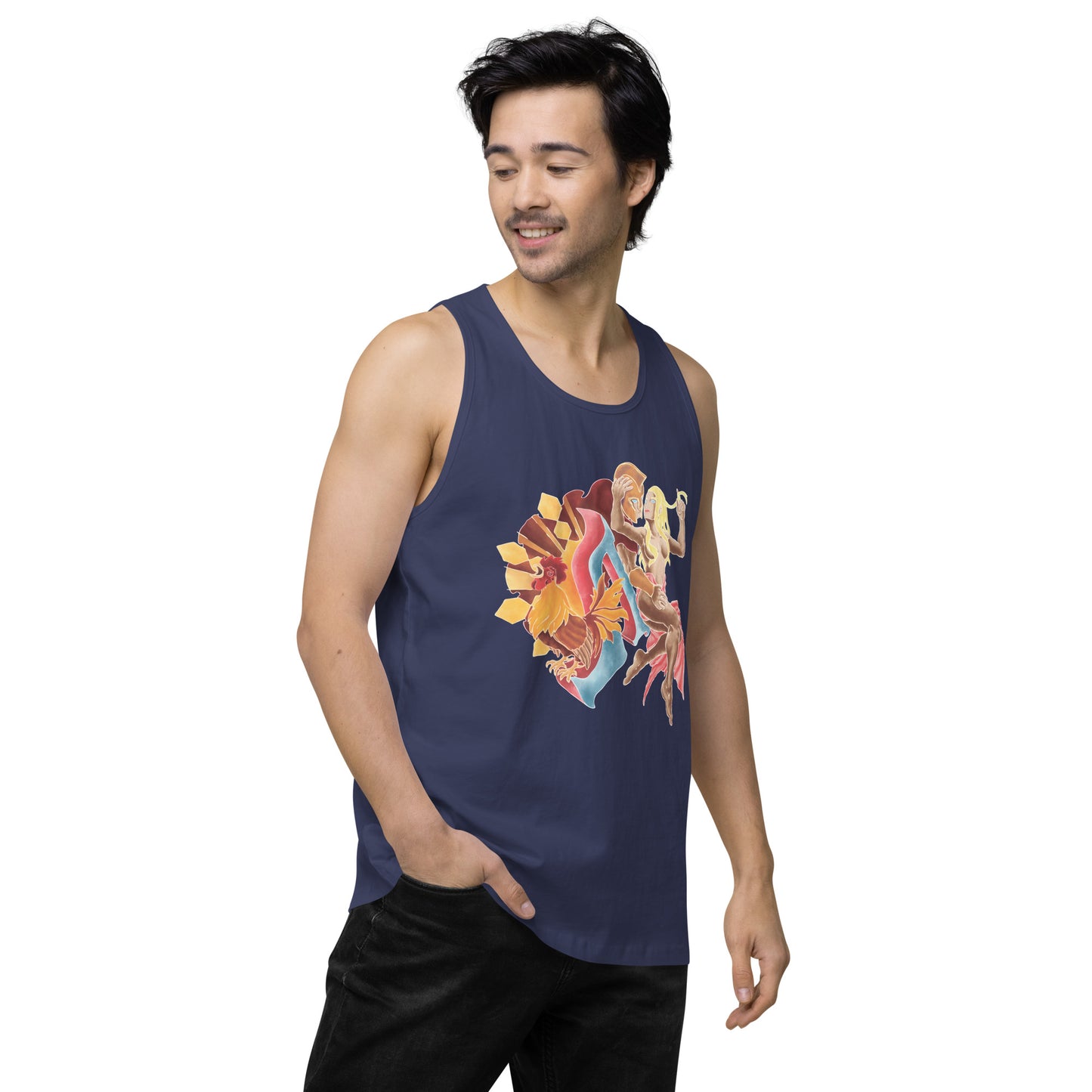 "Ares and Aphrodite" Premium Tank Top