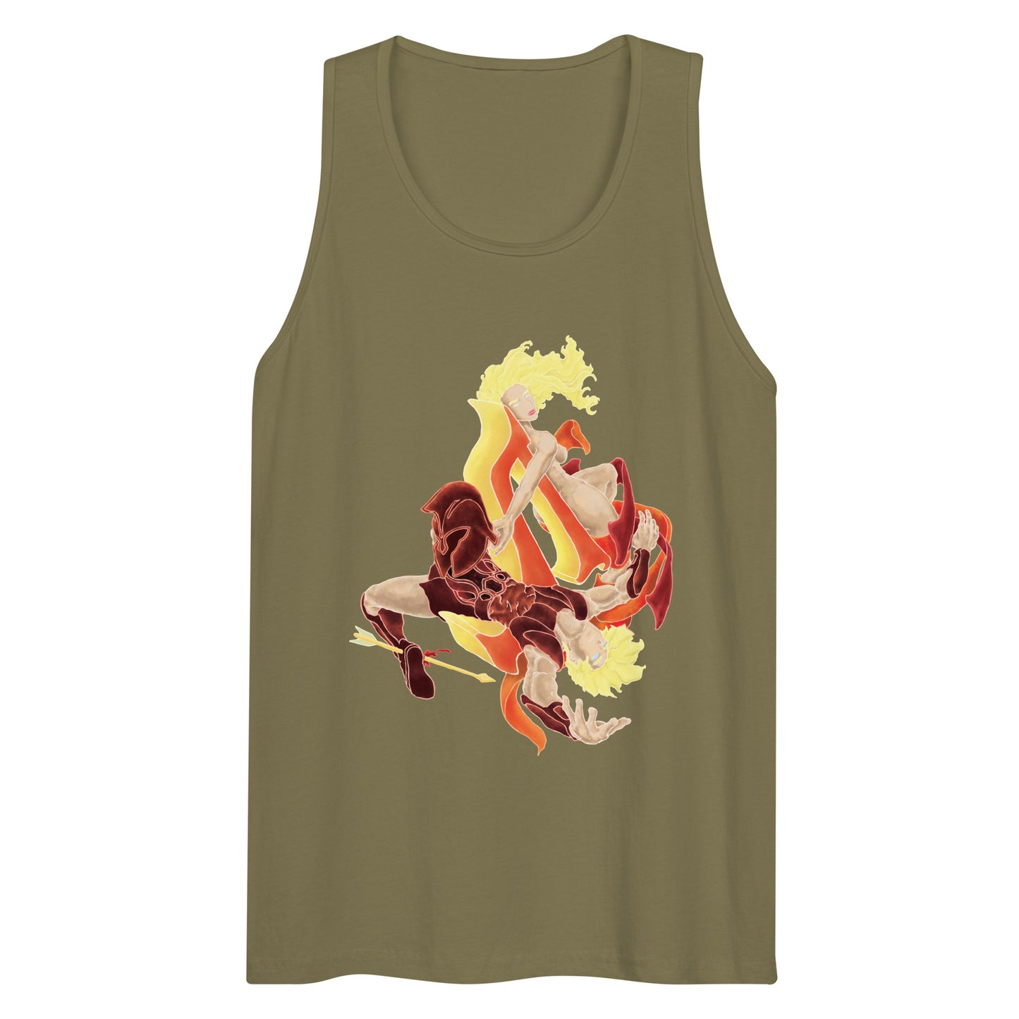 "Achilles and Briseis" Premium Tank Top