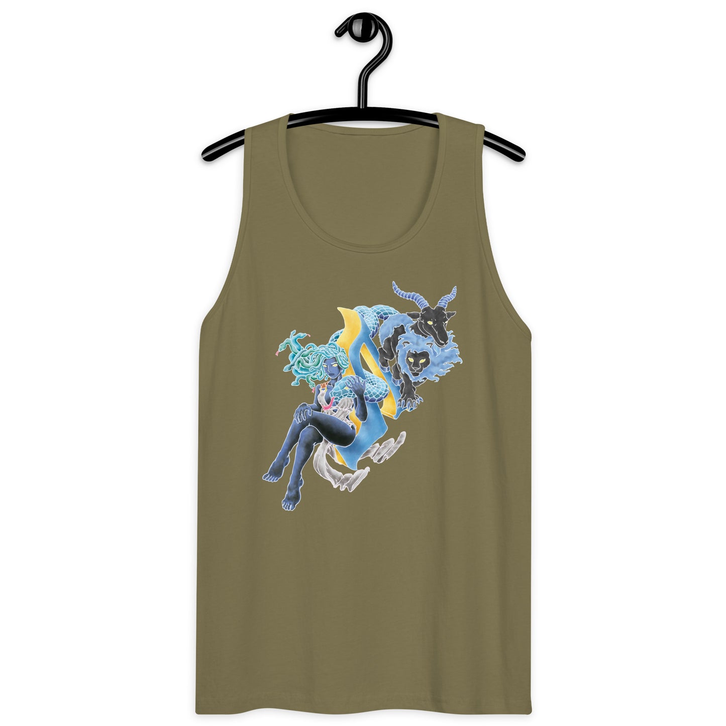 "Medusa and Chimera" Premium Tank Top