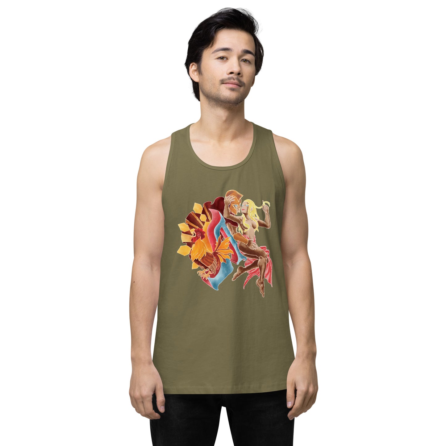 "Ares and Aphrodite" Premium Tank Top