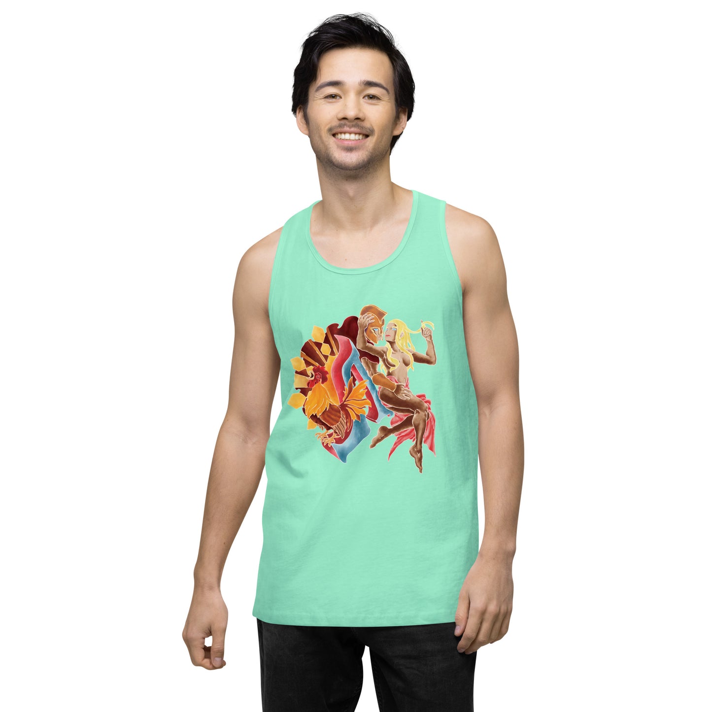 "Ares and Aphrodite" Premium Tank Top