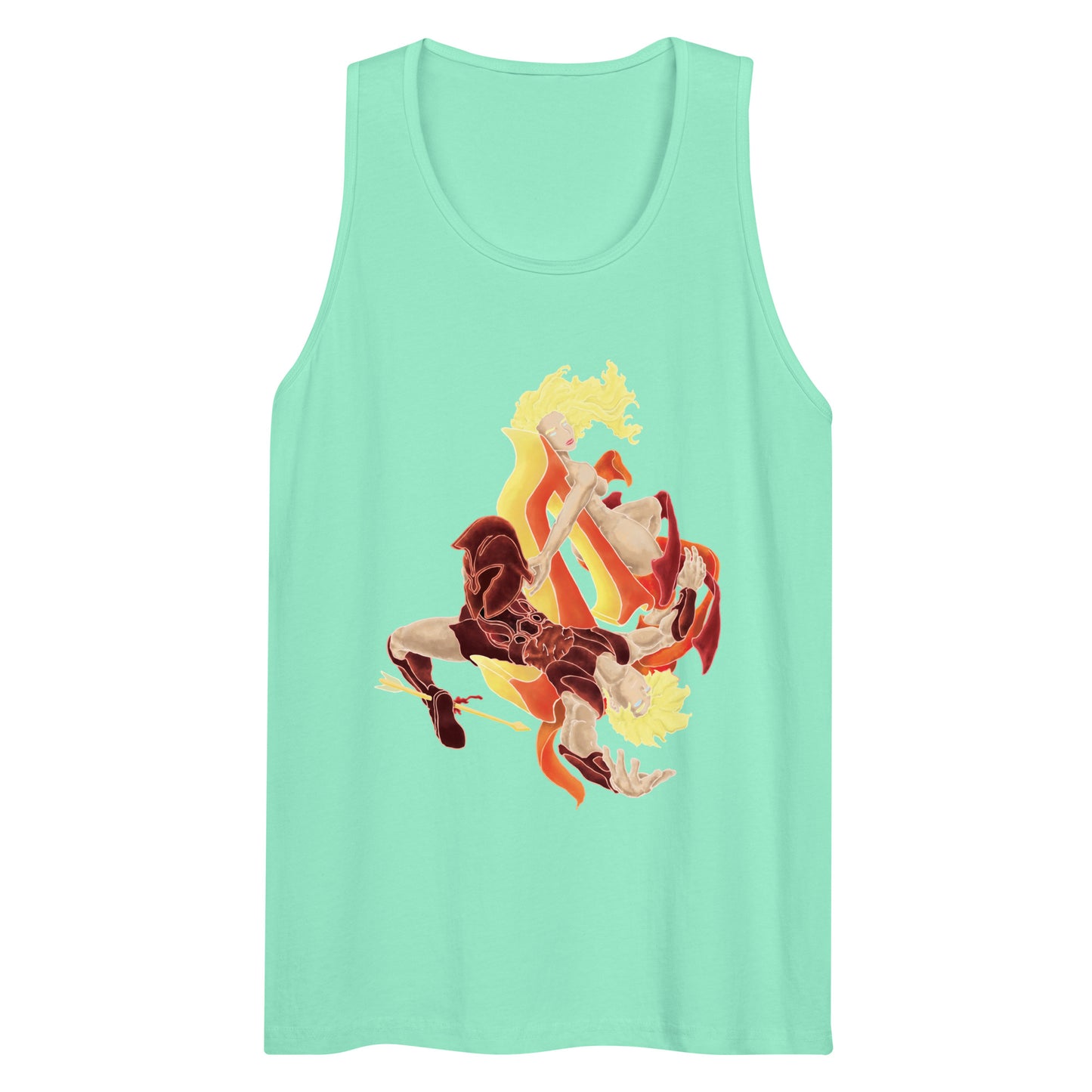 "Achilles and Briseis" Premium Tank Top