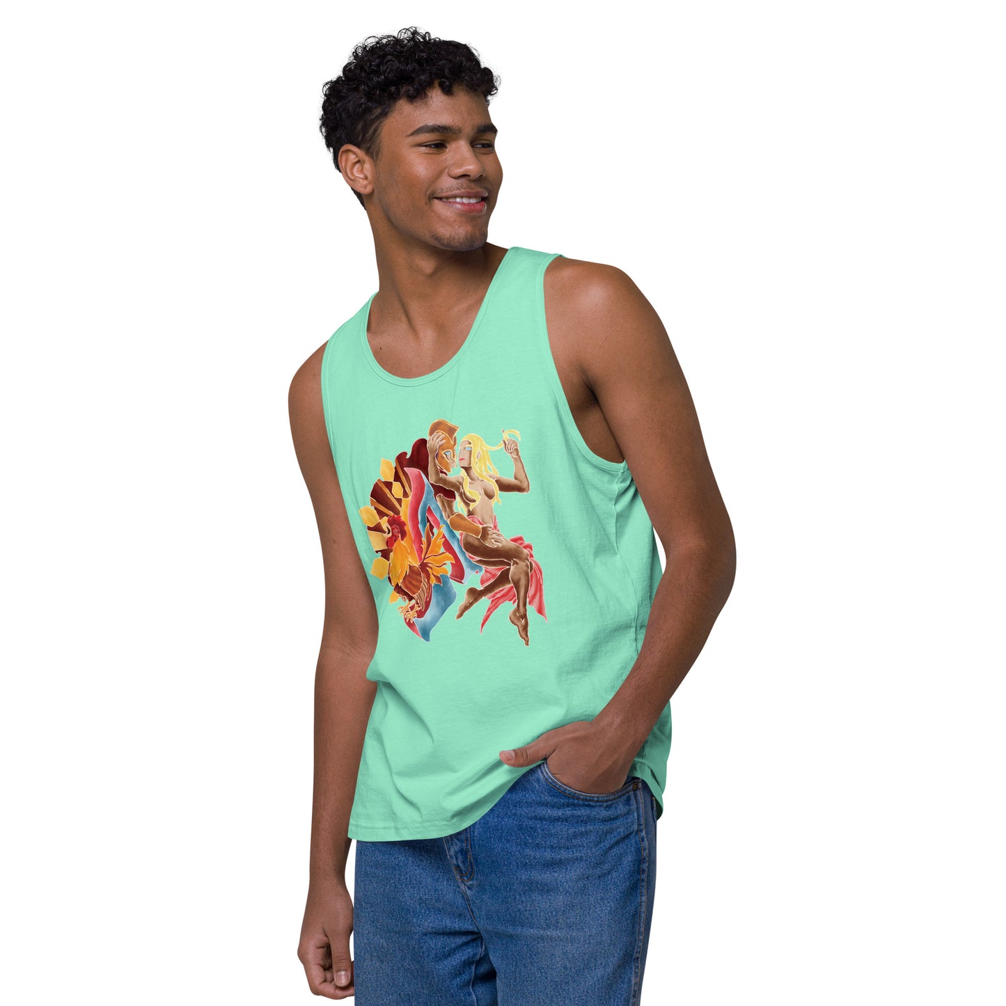 "Ares and Aphrodite" Premium Tank Top