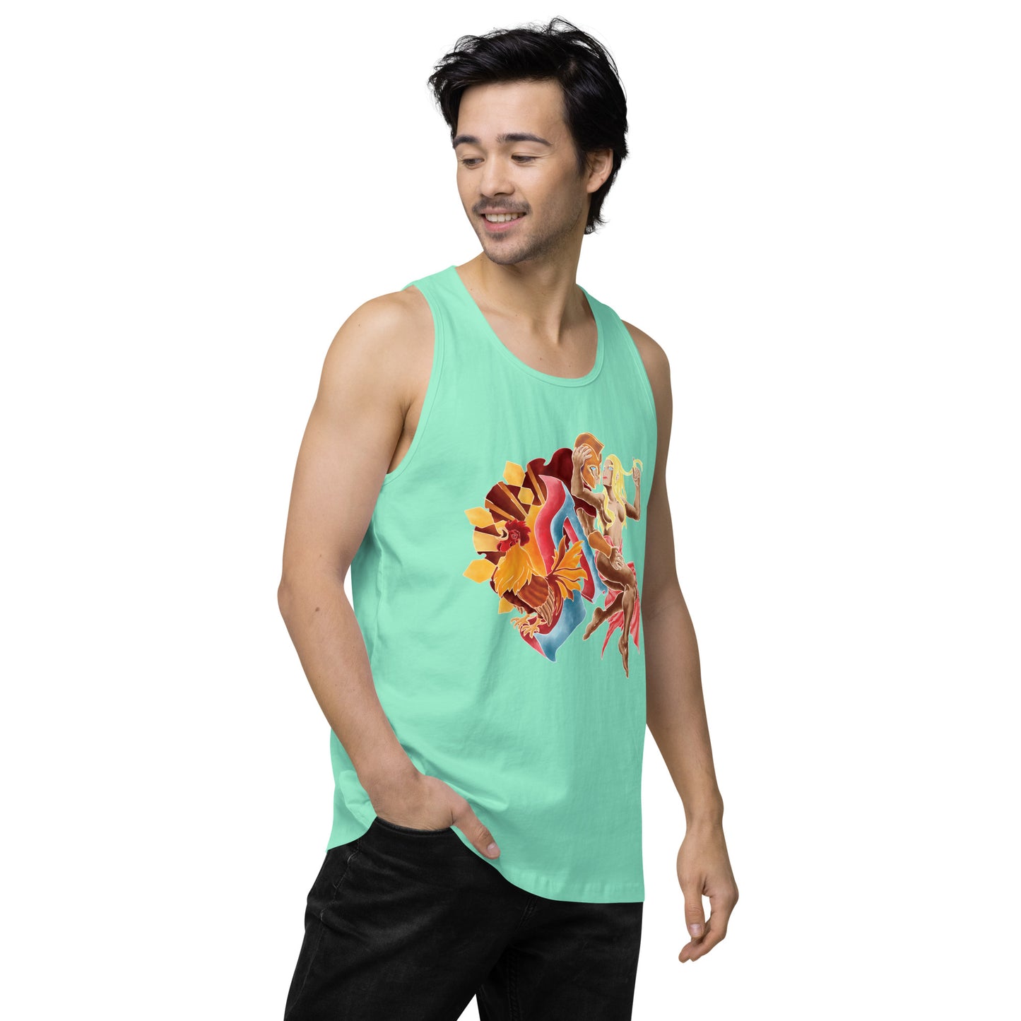 "Ares and Aphrodite" Premium Tank Top