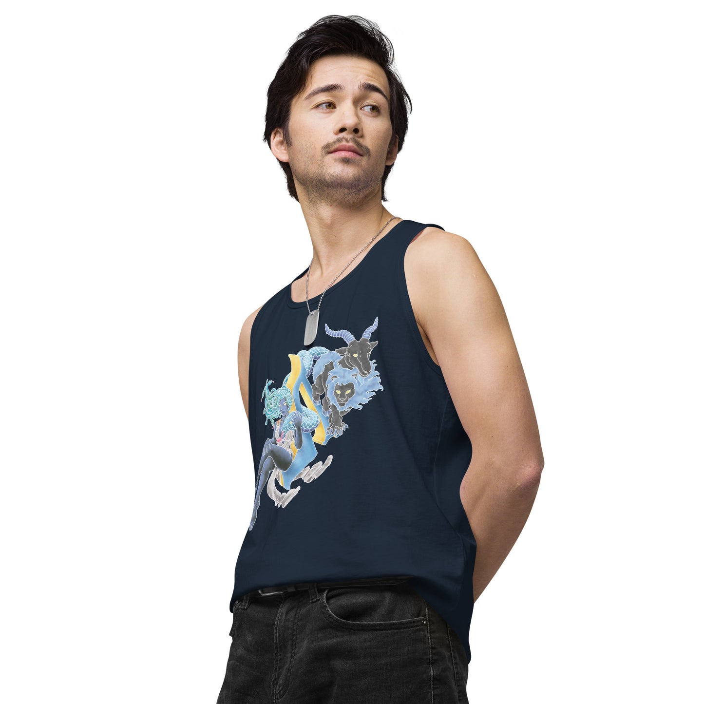 "Medusa and Chimera" Premium Tank Top