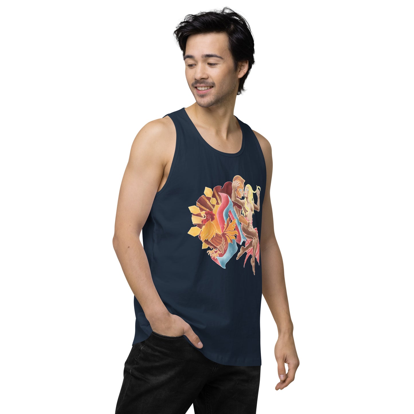 "Ares and Aphrodite" Premium Tank Top