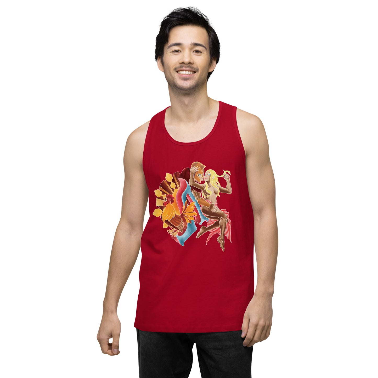 "Ares and Aphrodite" Premium Tank Top