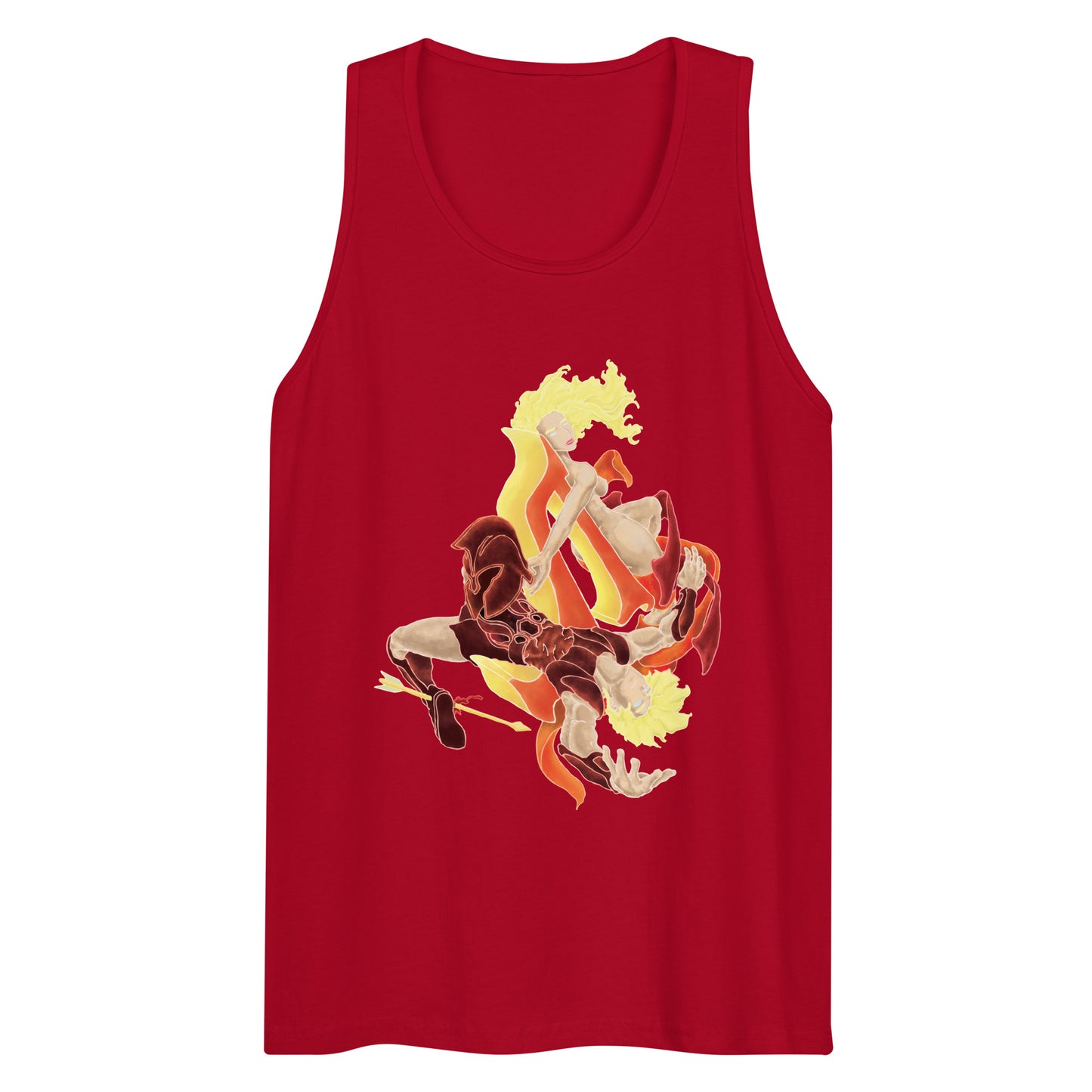 "Achilles and Briseis" Premium Tank Top