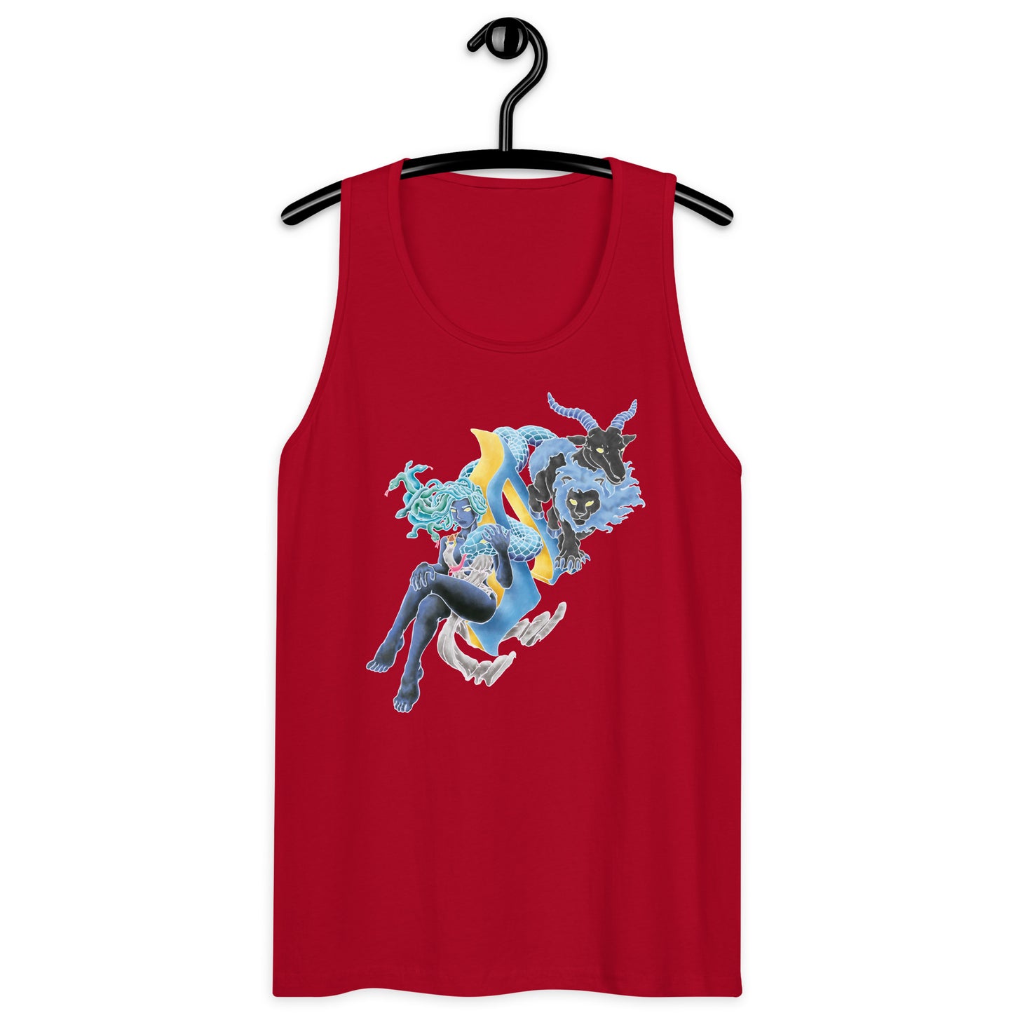 "Medusa and Chimera" Premium Tank Top