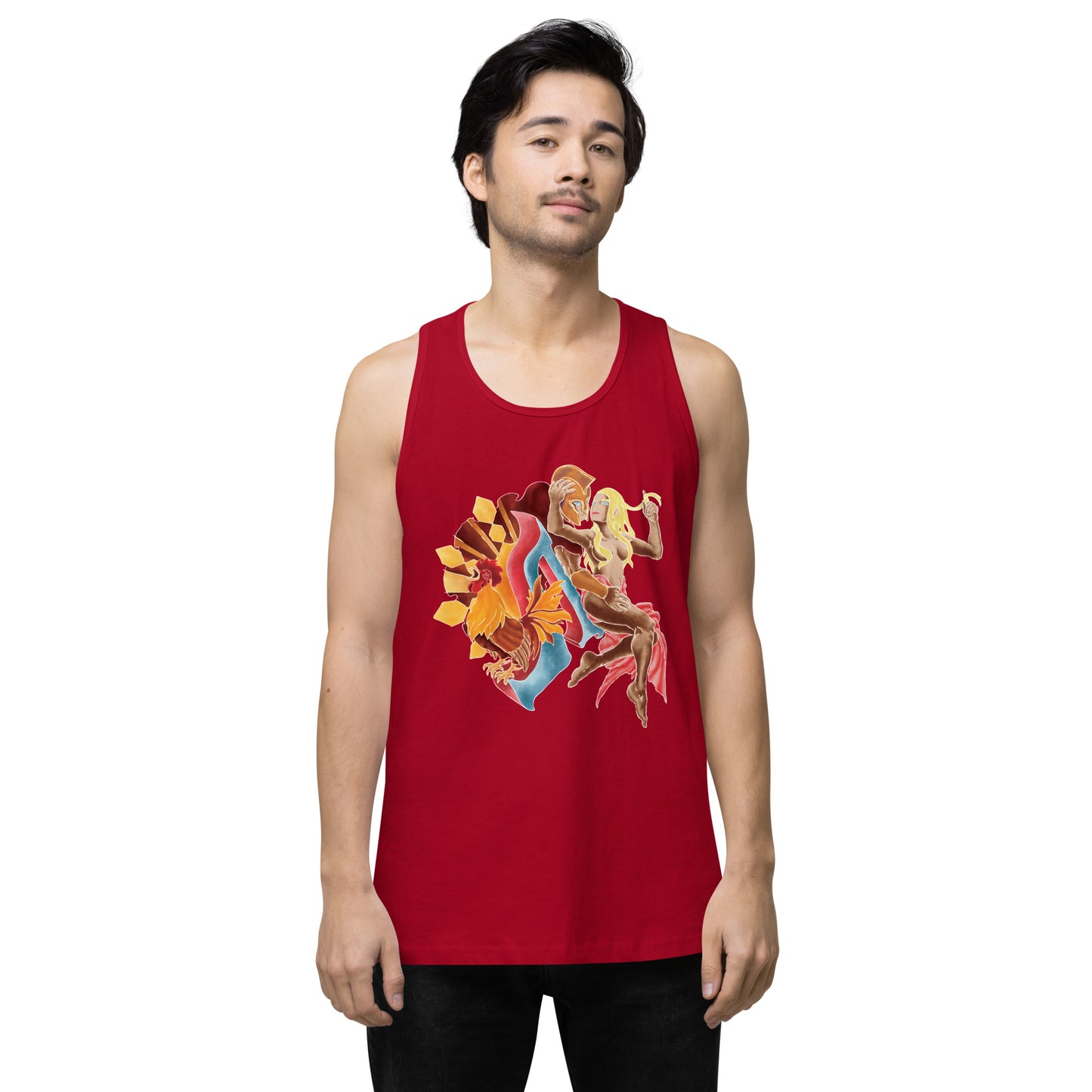 "Ares and Aphrodite" Premium Tank Top