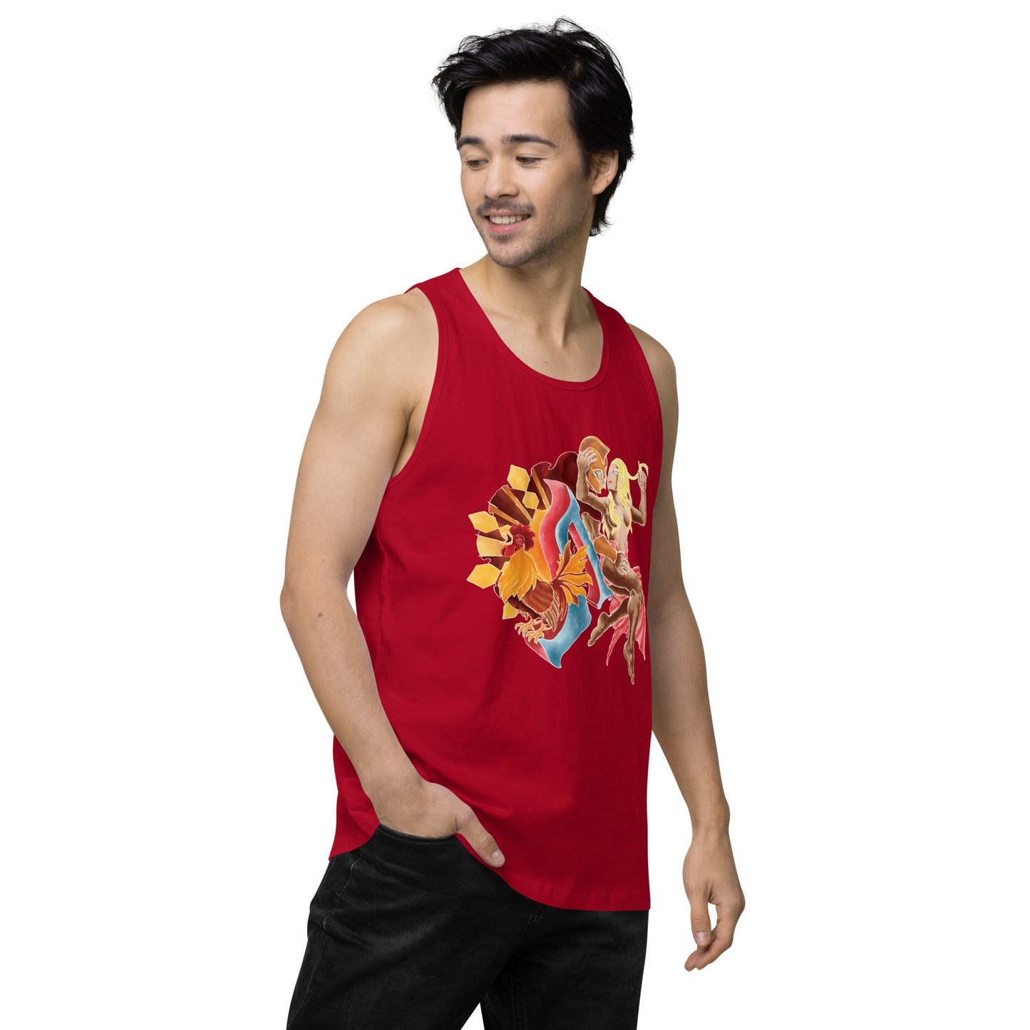 "Ares and Aphrodite" Premium Tank Top