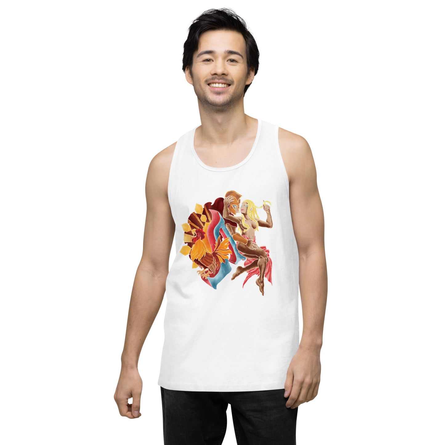 "Ares and Aphrodite" Premium Tank Top