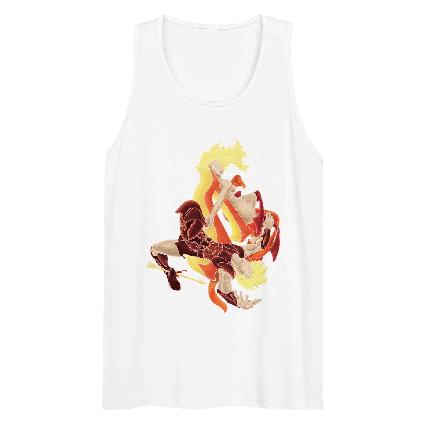 "Achilles and Briseis" Premium Tank Top