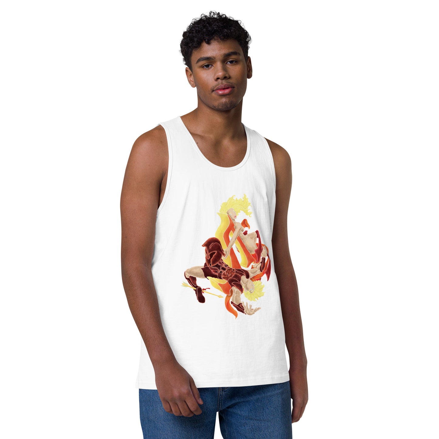 "Achilles and Briseis" Premium Tank Top