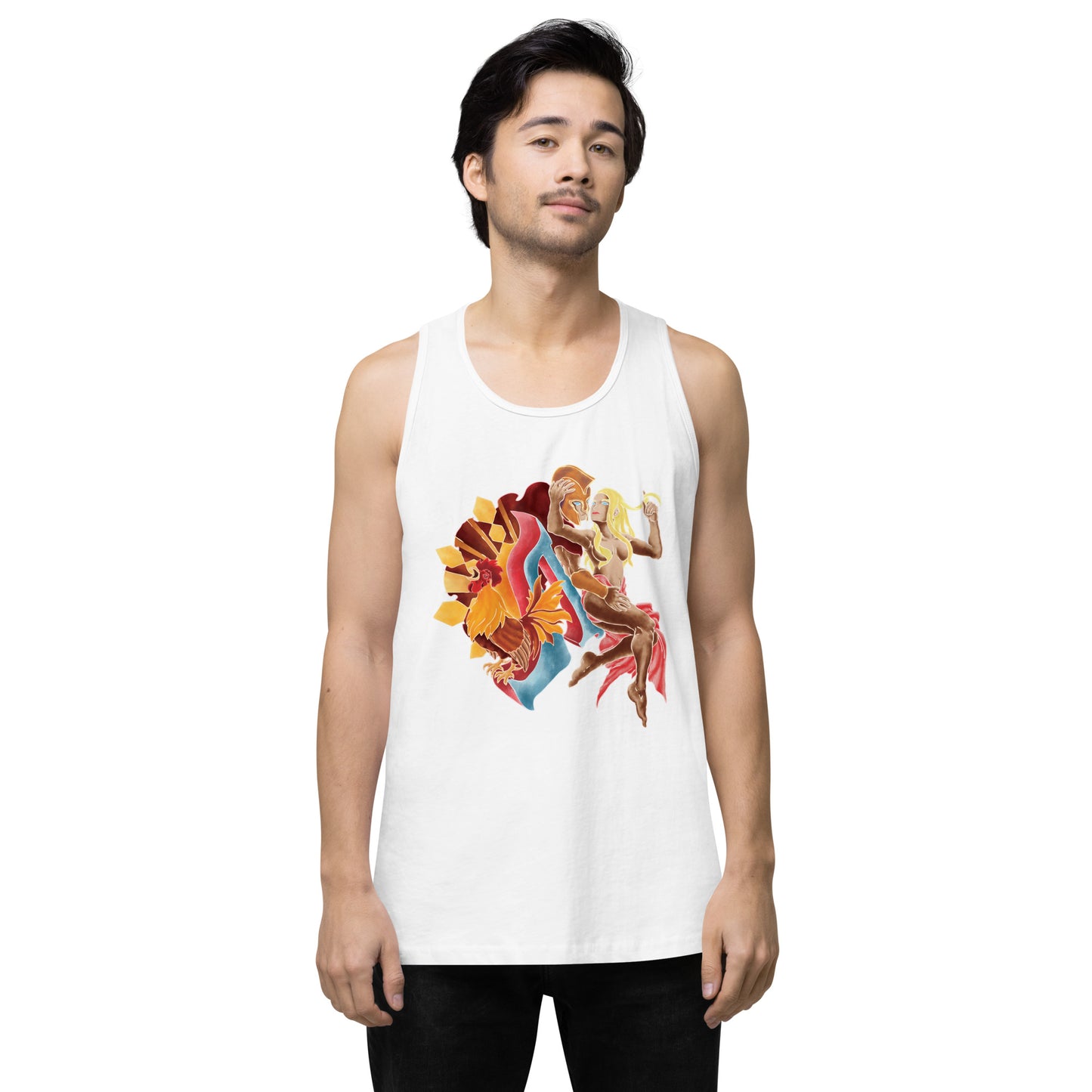 "Ares and Aphrodite" Premium Tank Top