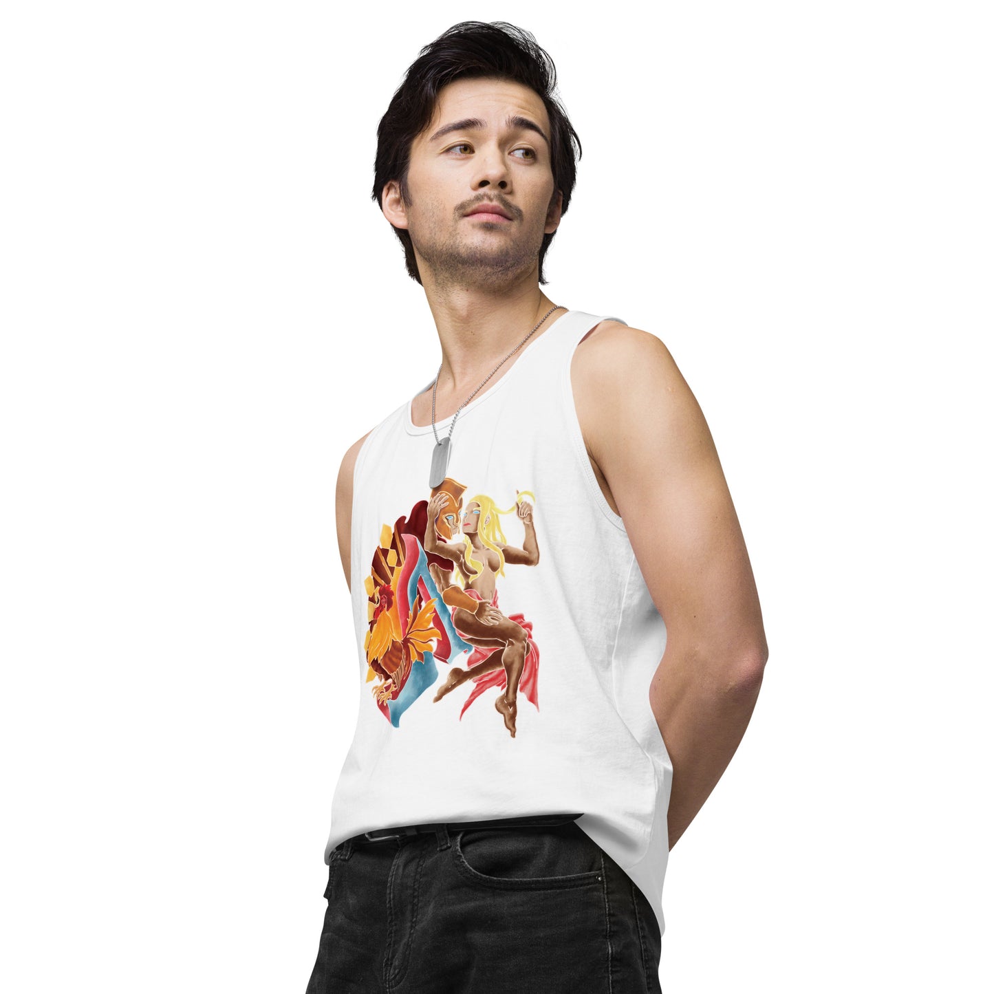 "Ares and Aphrodite" Premium Tank Top