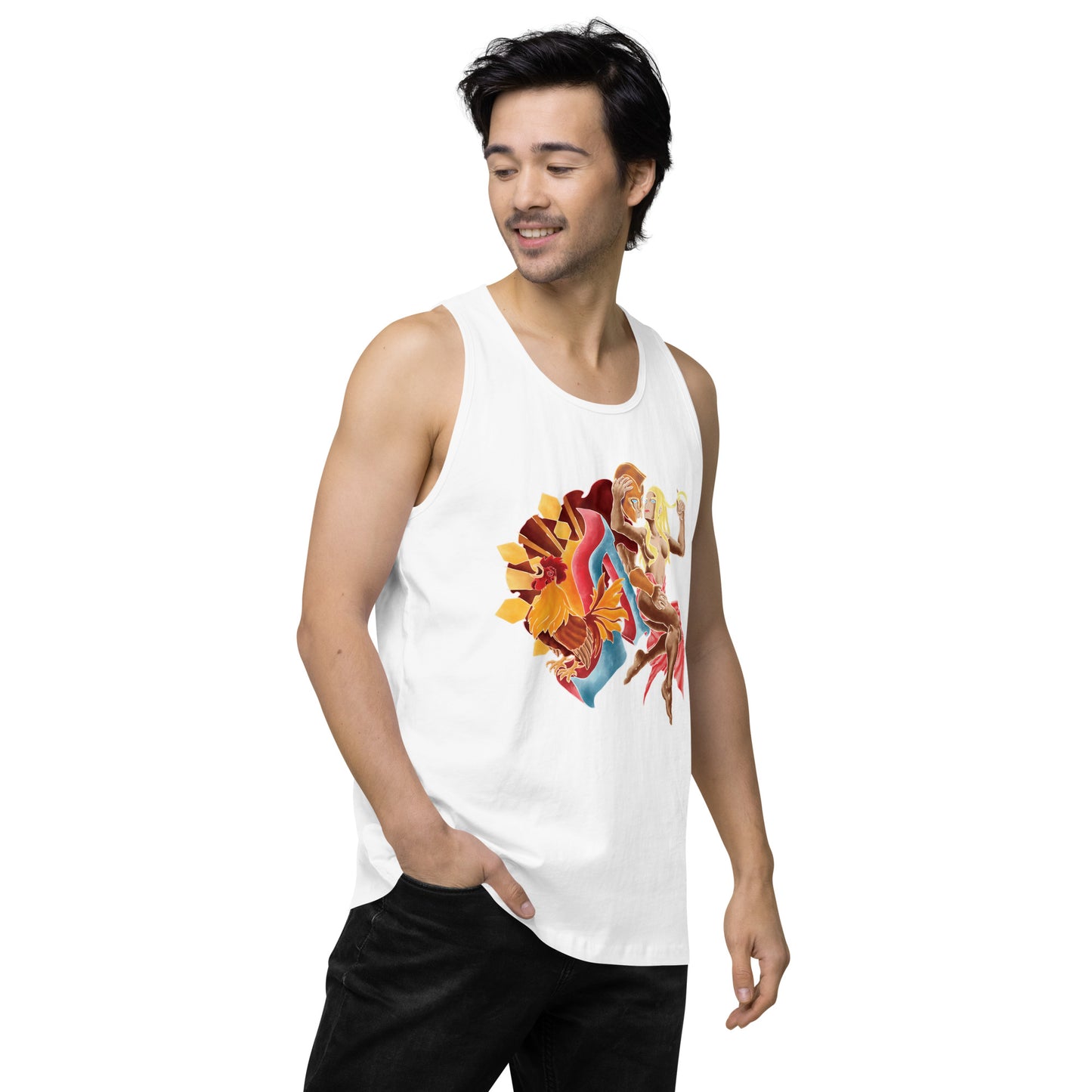 "Ares and Aphrodite" Premium Tank Top