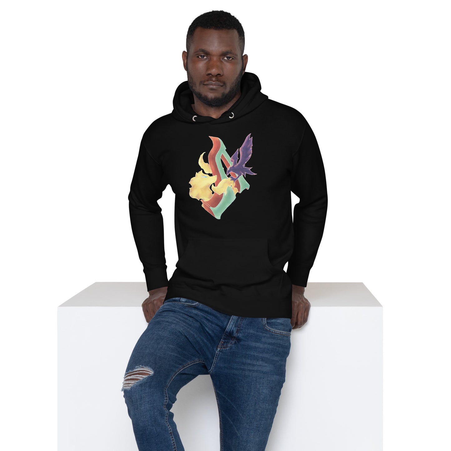 "The Raven And The Wolf" Premium Hoodie